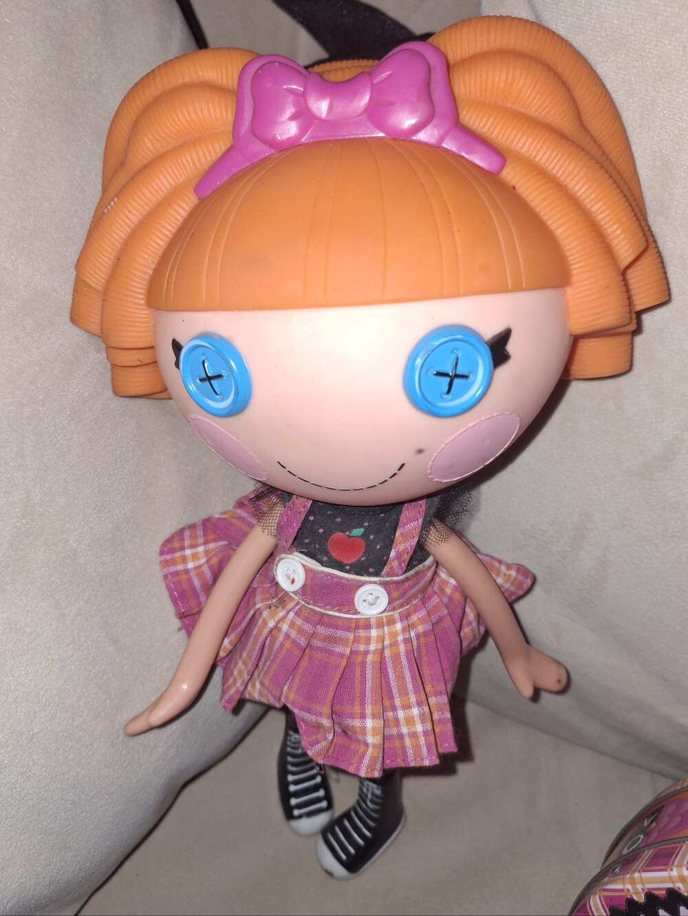 Lalaloopsy 11 Inch Orange & Pink Button-Eye Rag Doll for Kids
